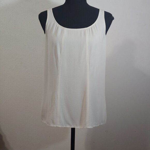 Eileen Fisher Silk Sleeveless Shell Blouse Tank Top Extra Small - Picture 1 of 7